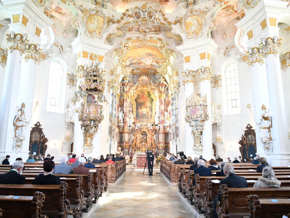 Die Wieskirche ist seit 1983 UNESCO-Weltkulturerbe