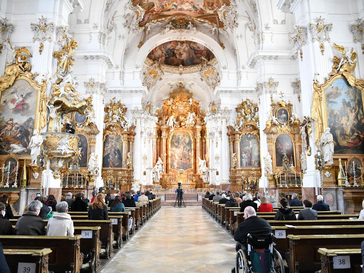 Das Marienmünster in Dießen.