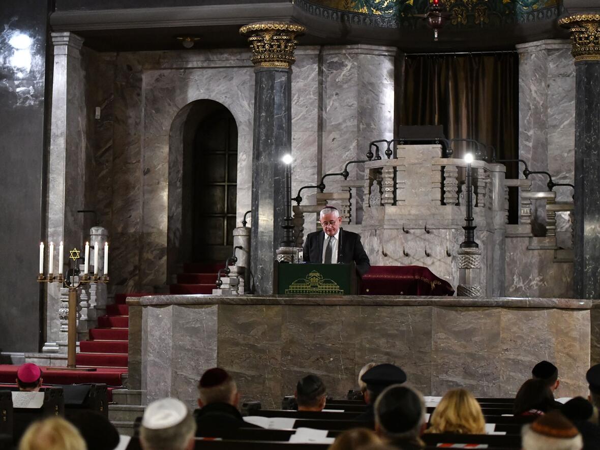 Der Präsident der Israelitischen Kultusgemeinde Schwaben-Augsburg, Alexander Mazo.