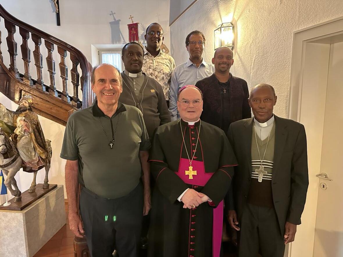 Besuch aus Kenia in Augsburg (Foto: Ulrich Bobinger / pba)