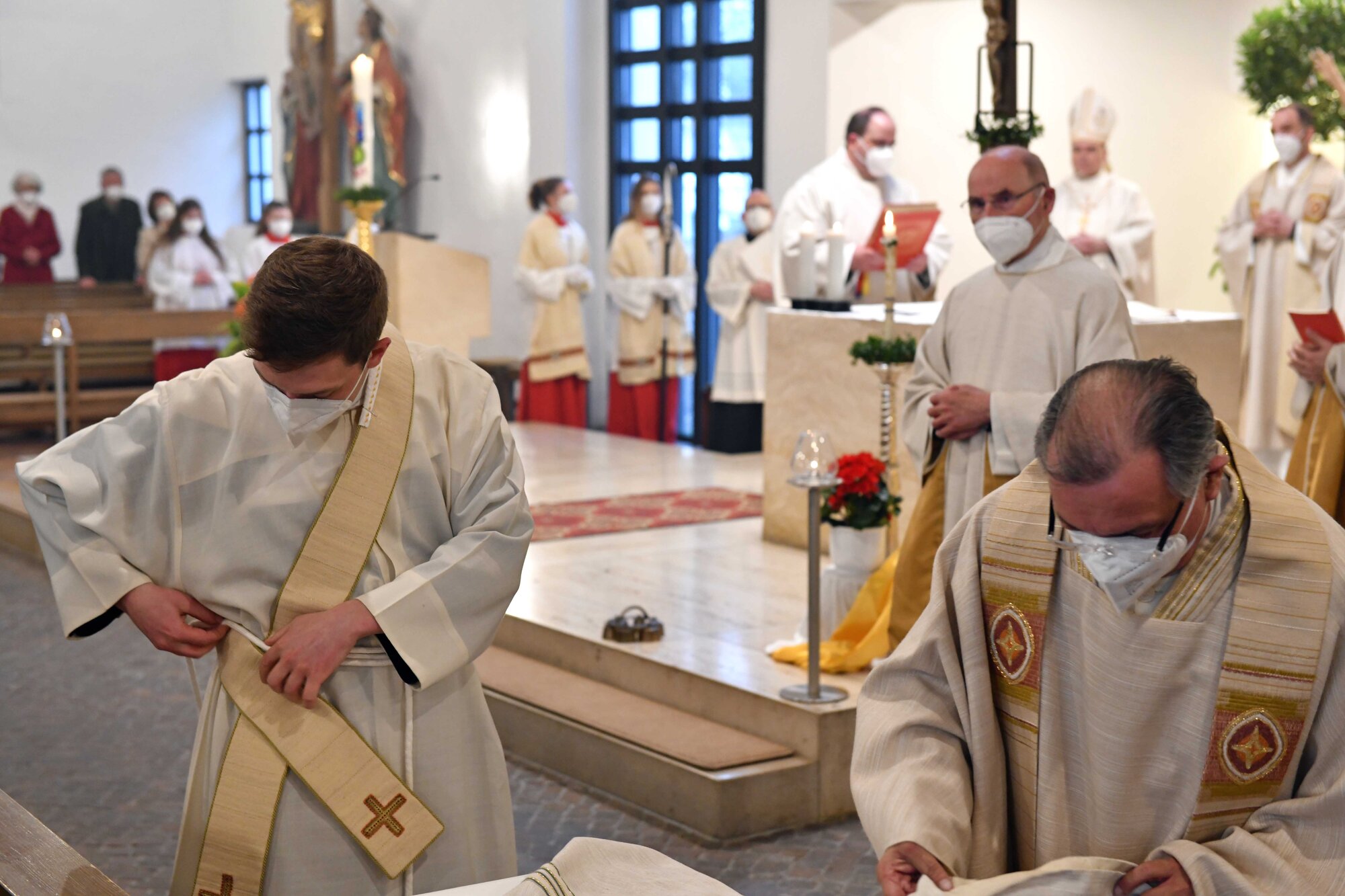 Diakonenweihe Br. Anton Wölfl in Dinkelscherben (Foto Nicolas Schnall pba) 3