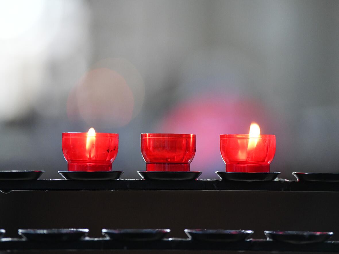 Gottesdienst zum Innehalten in der Pandemie (Foto: Julian Schmidt / pba)