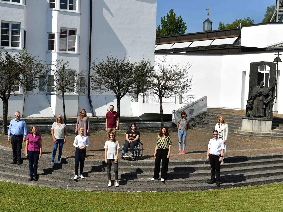 Zum gemeinsamen Start in die Berufseinführung im Priesterseminar St. Hieronymus. (Fotos: Nicolas Schnall / pba)