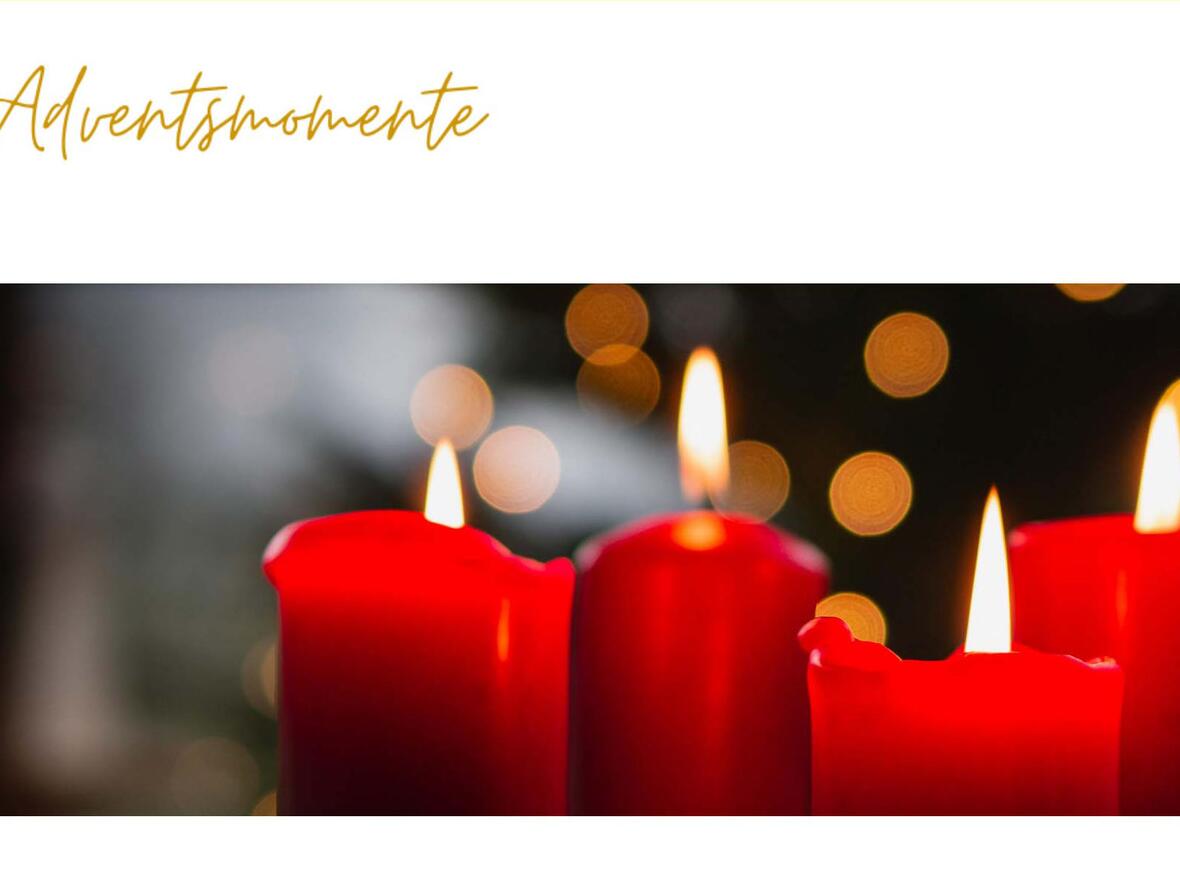 Ab dem 1. Dezember sind unter www.adventsmomente.de wieder Geschichten zu finden, die von adventlichen Erlebnissen während des Jahres berichten. (Foto: Johannes Schenkel / Bistum Würzburg)