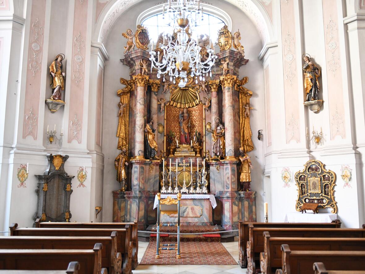 Die Marienkapelle im Hohen Dom zu Augsburg (Foto: Julian Schmidt / pba)