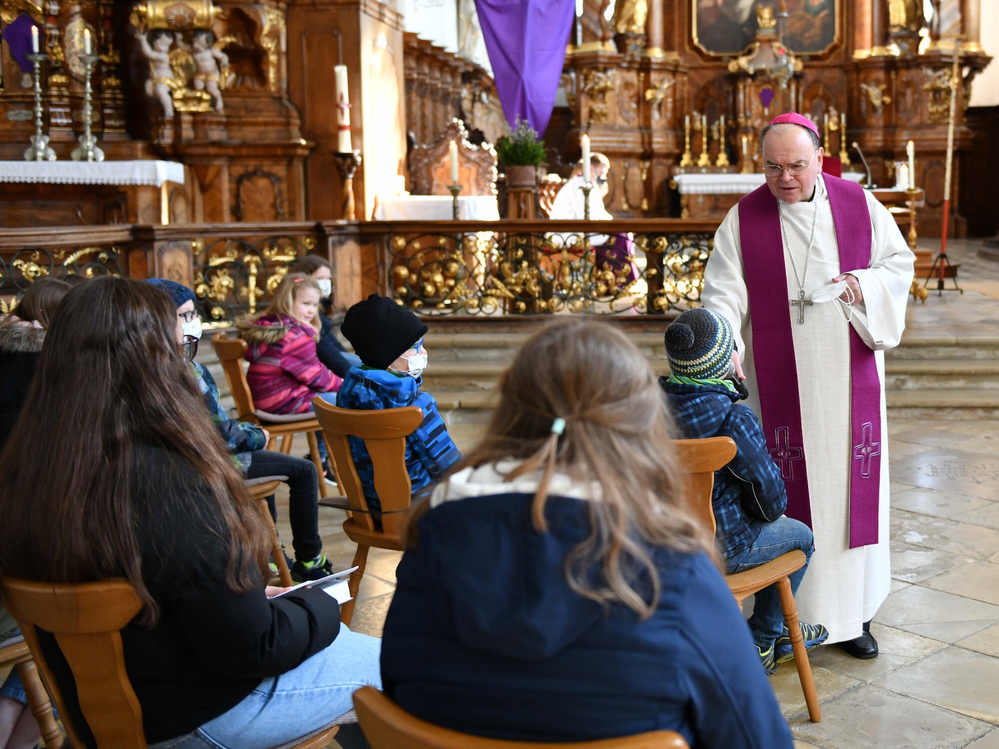 Eröffnung der Rätschaktion im Bistum Augsburg (Foto Maria Steber_pba) 8
