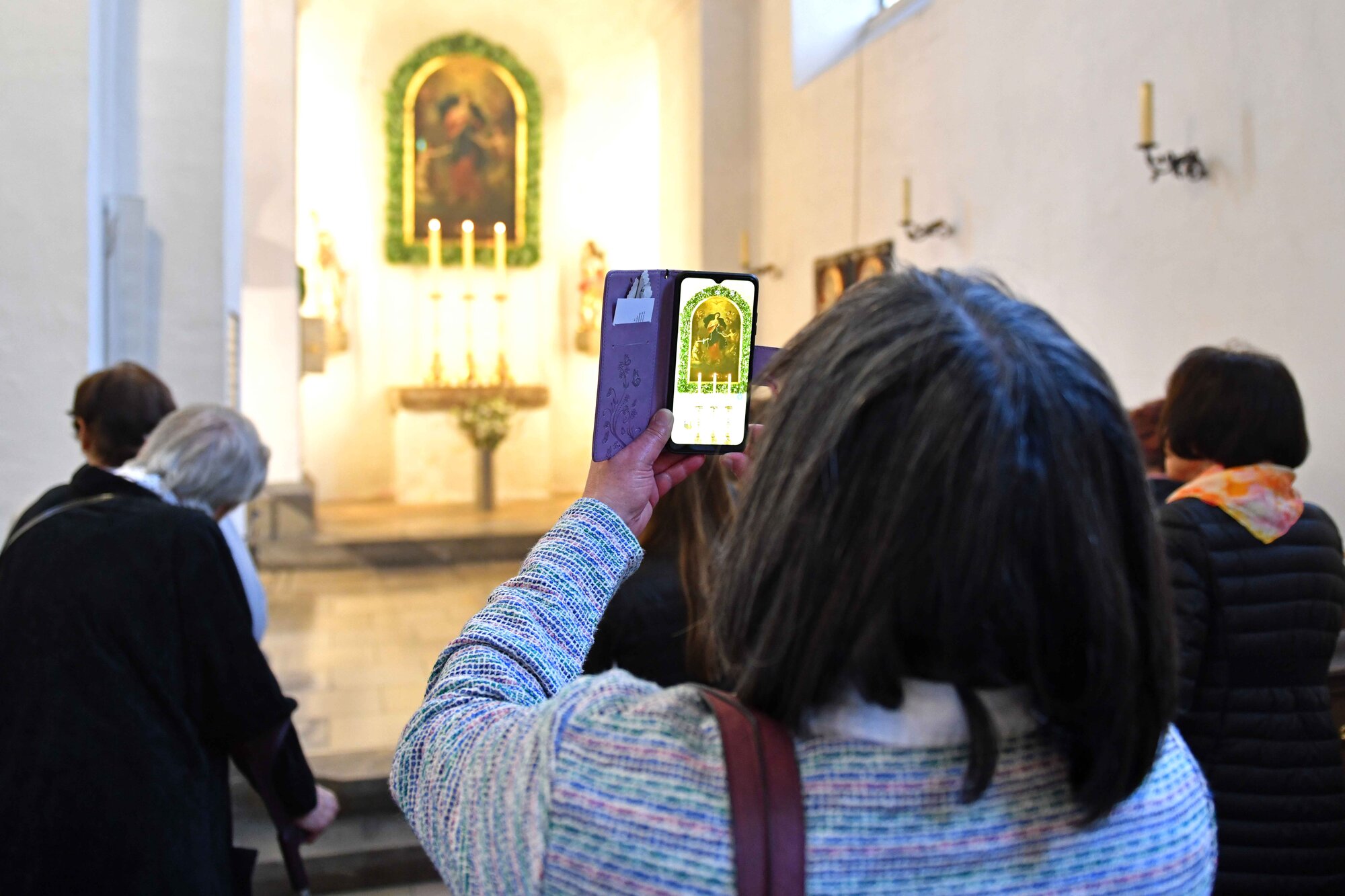 Eine Krone für die Knotenlöserin (Foto Nicolas Schnall pba)