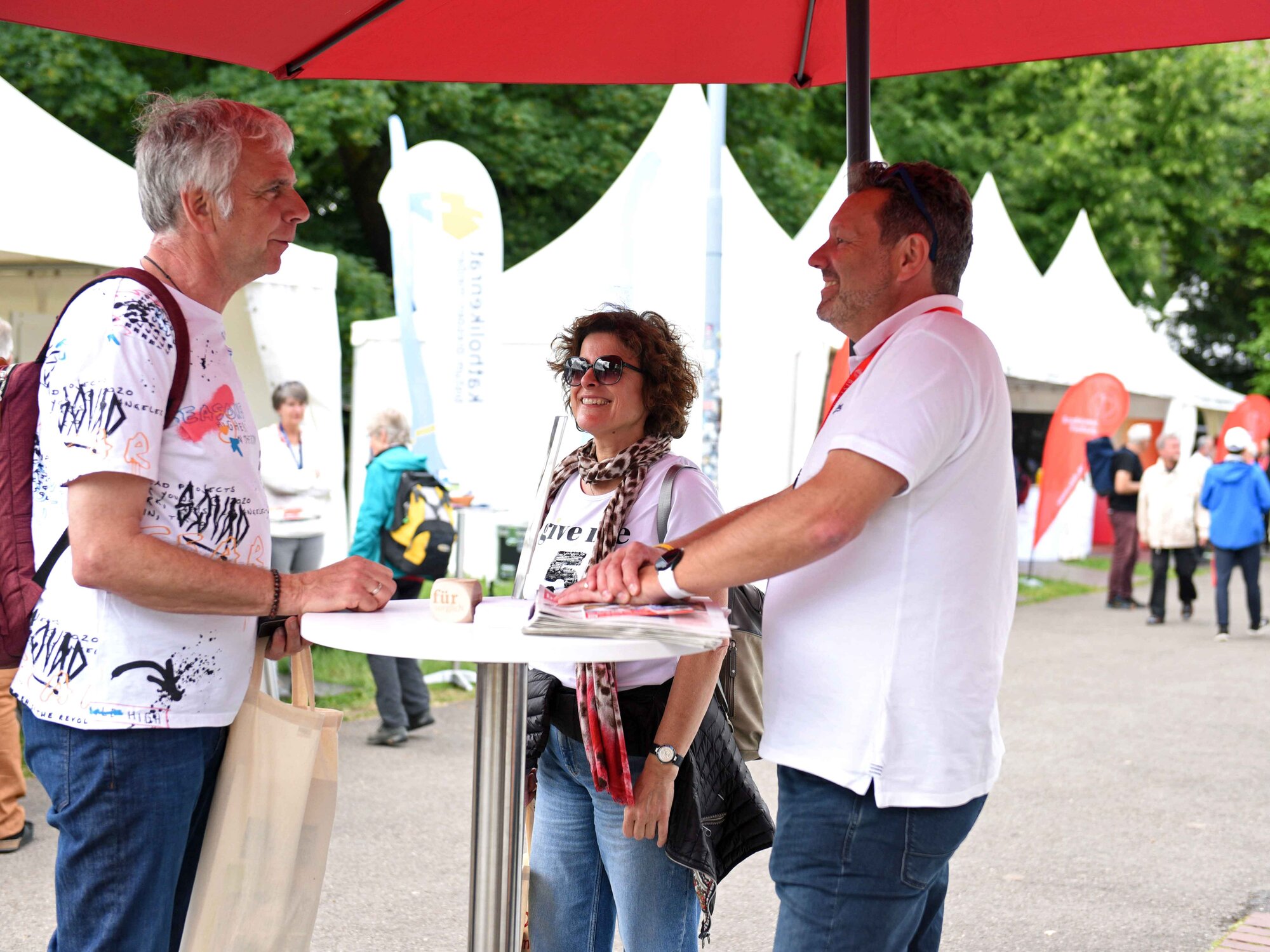 Bistumsstand Katholikentag Stuttgart (Foto Maria Steber pba)