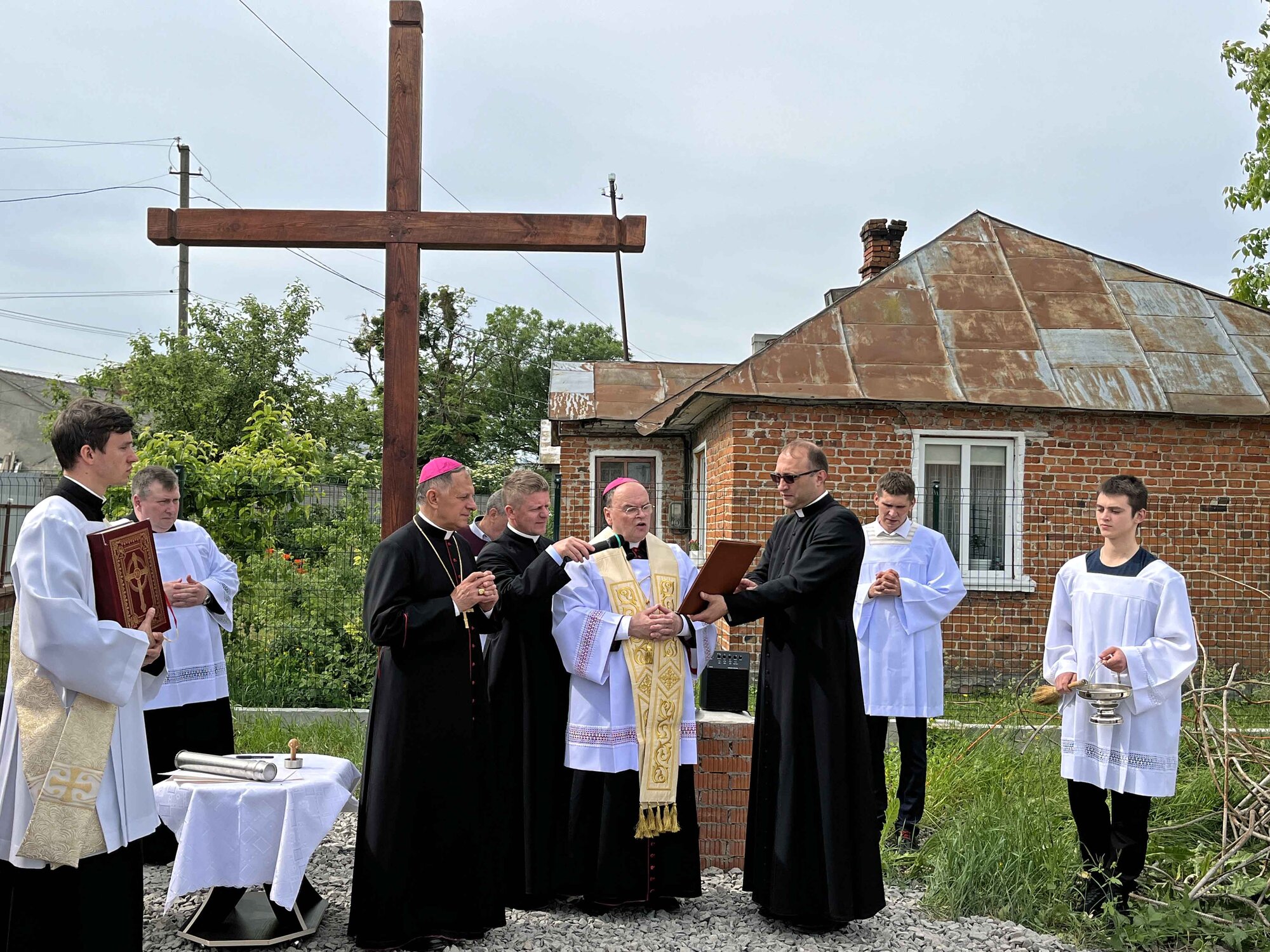 Ukraine-Reise des Vorsitzenden der Kommission Weltkirche Bischof Bertram 