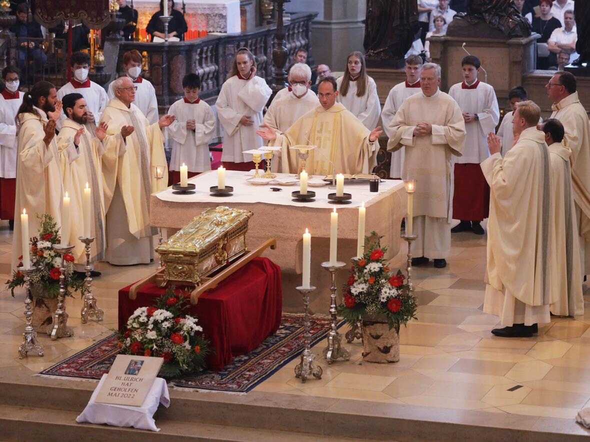 Feierliche Gottesdienst zum Abschluss der Ulrichswoche.