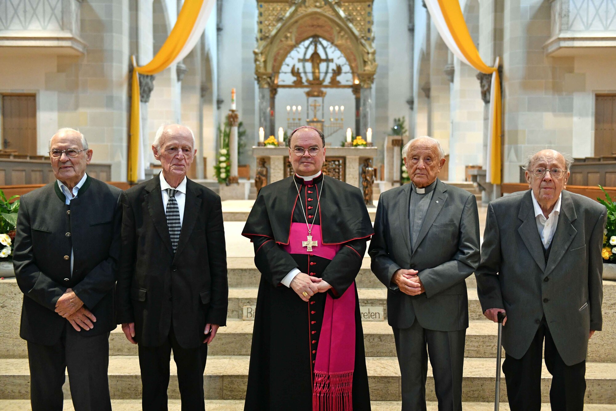Tag der Priesterjubilare in St. Ottilien_65 Jahre (Foto Nicolas Schnall pba)