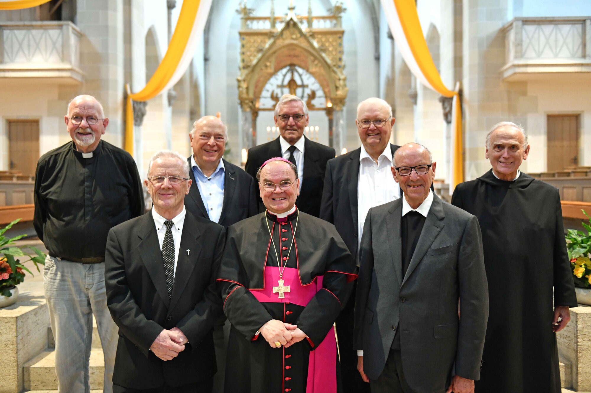 Tag der Priesterjubilare in St. Ottilien_50 Jahre (Foto Nicolas Schnall pba)