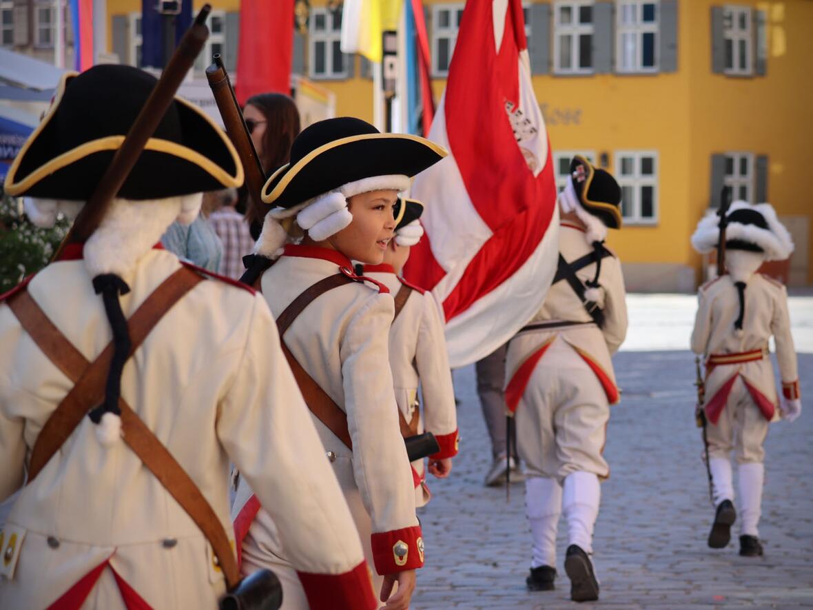 Die historische Knabenkapelle ist eines der Wahrzeichen der Dinkelsbühler Kinderzeche (Fotos: Julian Schmidt / pba)