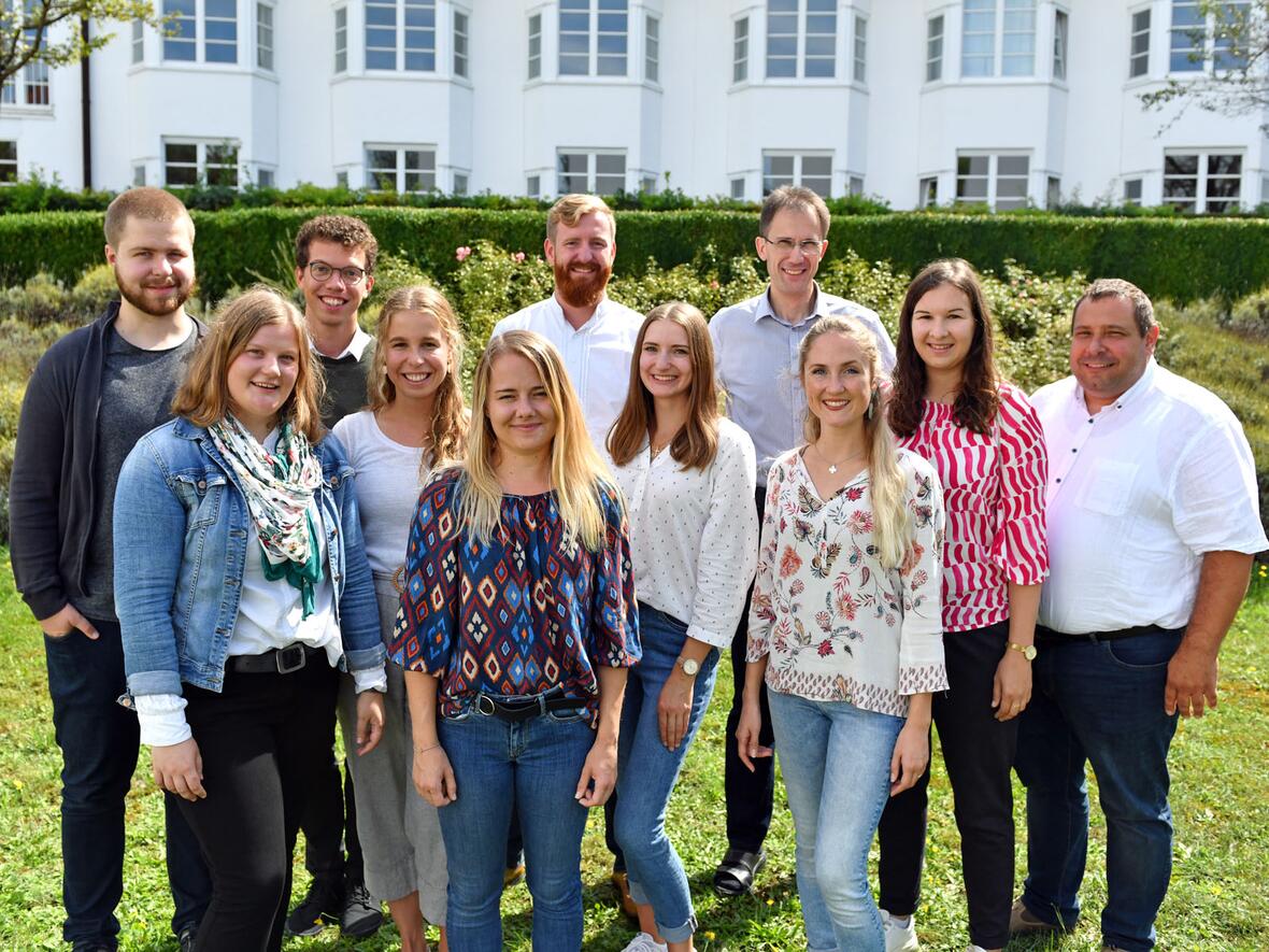 In dieser Woche finden im Augsburger Priesterseminar die Einführungstage zum Ausbildungsbeginn für die pastoralen Berufe statt. (Fotos: Nicolas Schnall / pba)