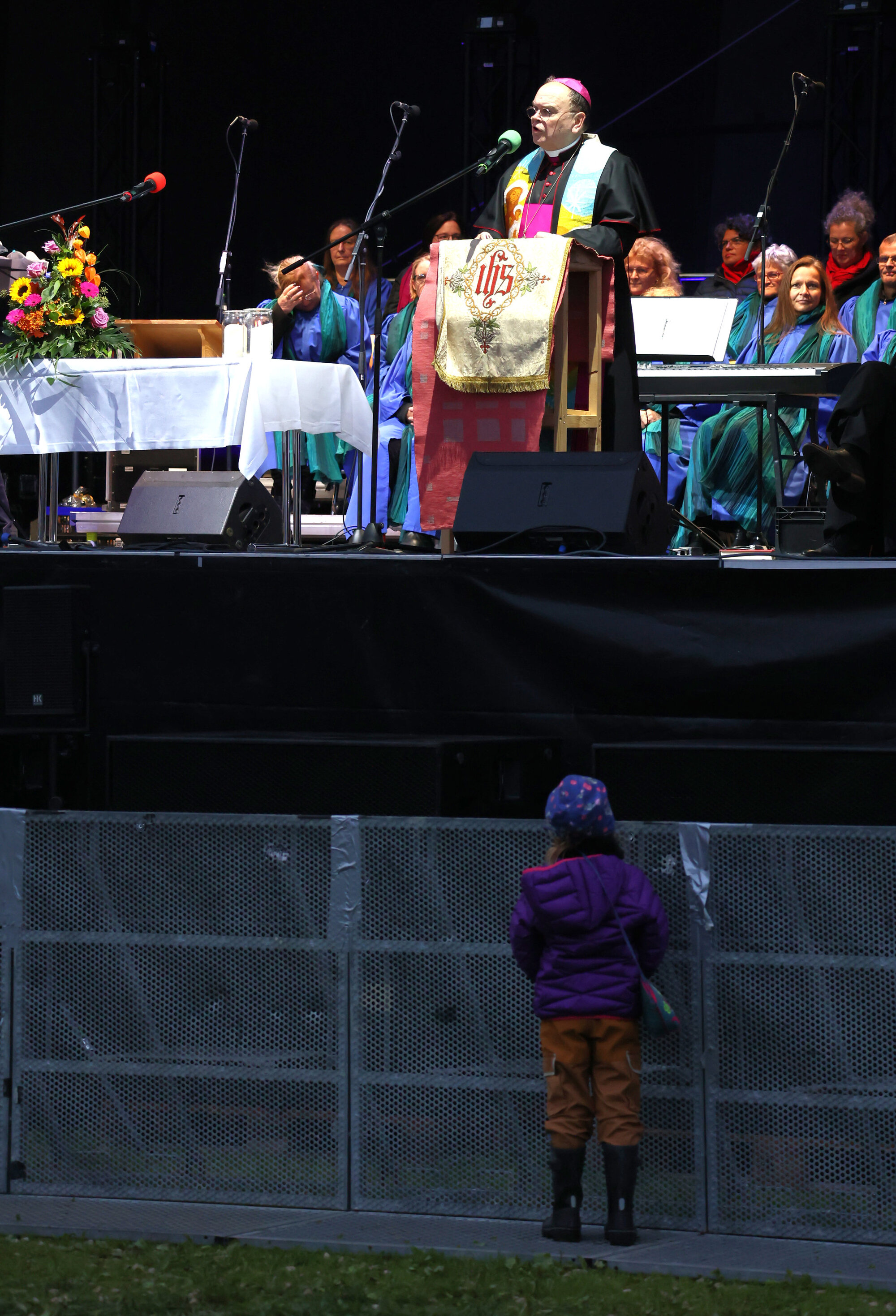 Auch die Kleinen zeigten sich interessiert.