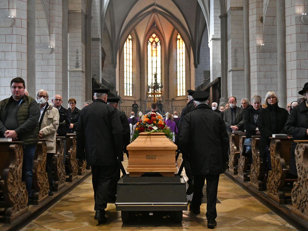 Abschied vom emeritierten Domdekan und Dompfarrer Prälat Georg Beis (1923-2022) (Fotos: Julian Schmidt / pba)