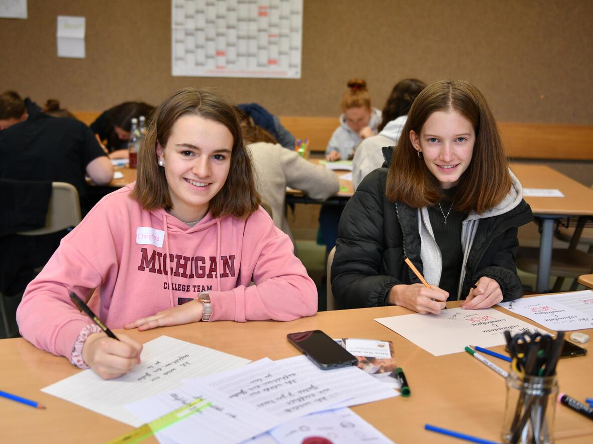 Jede Menge schöner Kunstwerke sind bei den kreativen Angeboten den ganzen Nachmittag über entstanden.