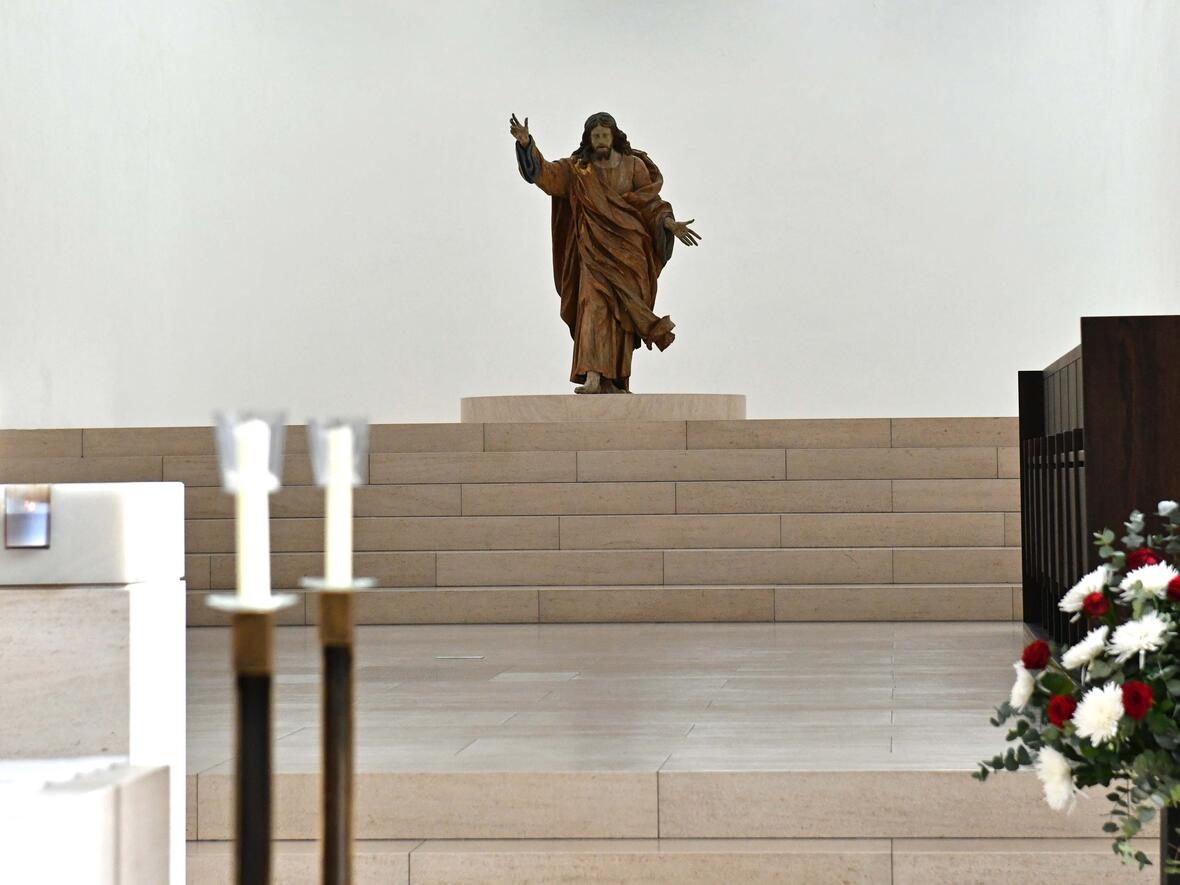 Gedenkfeier für Opfer von Missbrauch am 18. November in der Moritzkirche. (Foto: Leander Stork / pba)