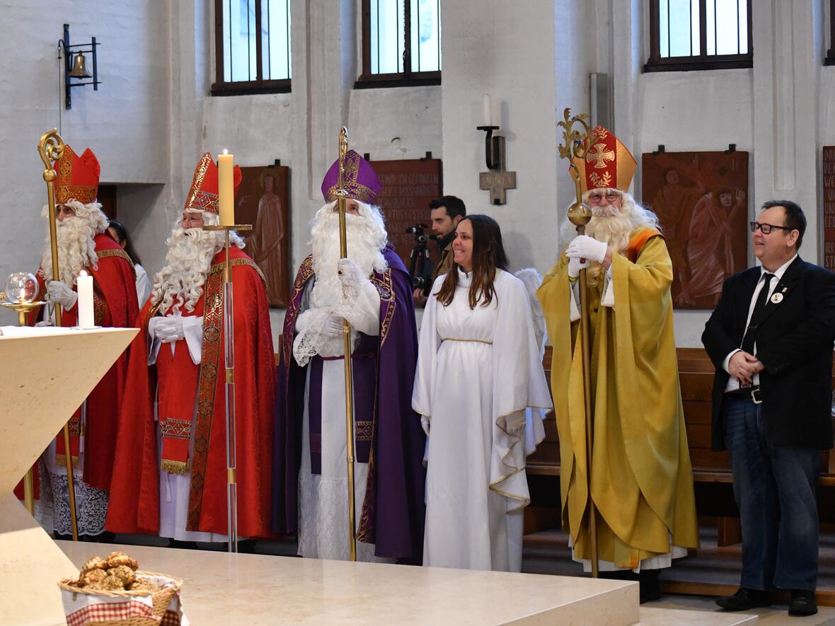 Nikolaustreffen in Neusäß bei Augsburg (Fotos: Leander Stork / pba)