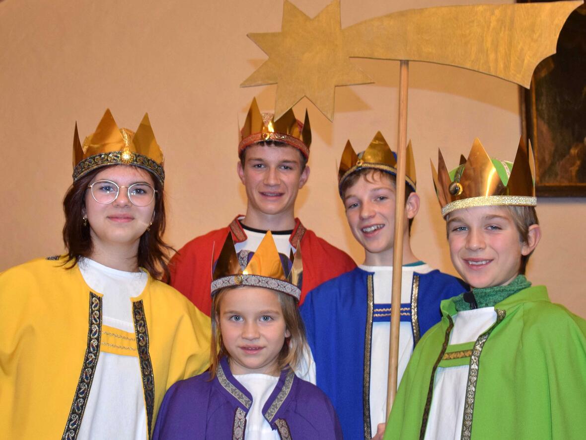 Die Kemptener Sternsinger-Gruppe freut sich auf den Jahreswechsel in Rom. (Foto: Sabine Verspohl-Nitsche / pdke)