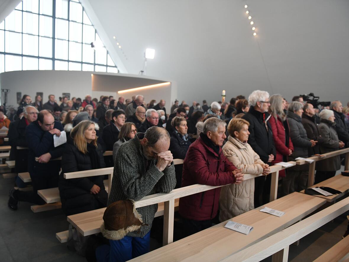 In den neuen Gottesdienstraum finden bis zu 150 Menschen Platz.