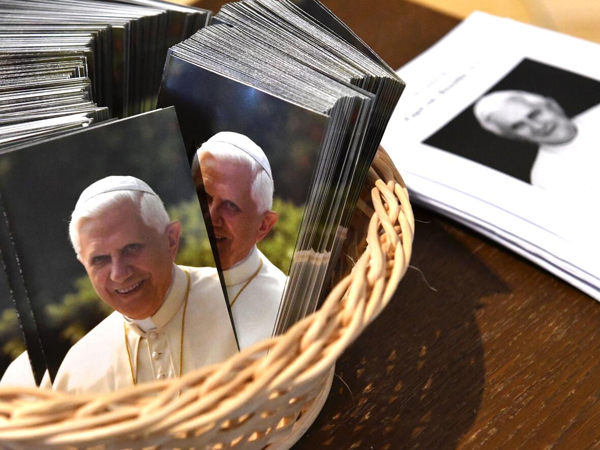 Papst em. Benedikt XVI., geb. am 16. April 1927, gestorben am 31. Dezember 2022 (Fotos: pba/Ulrich Bobinger)