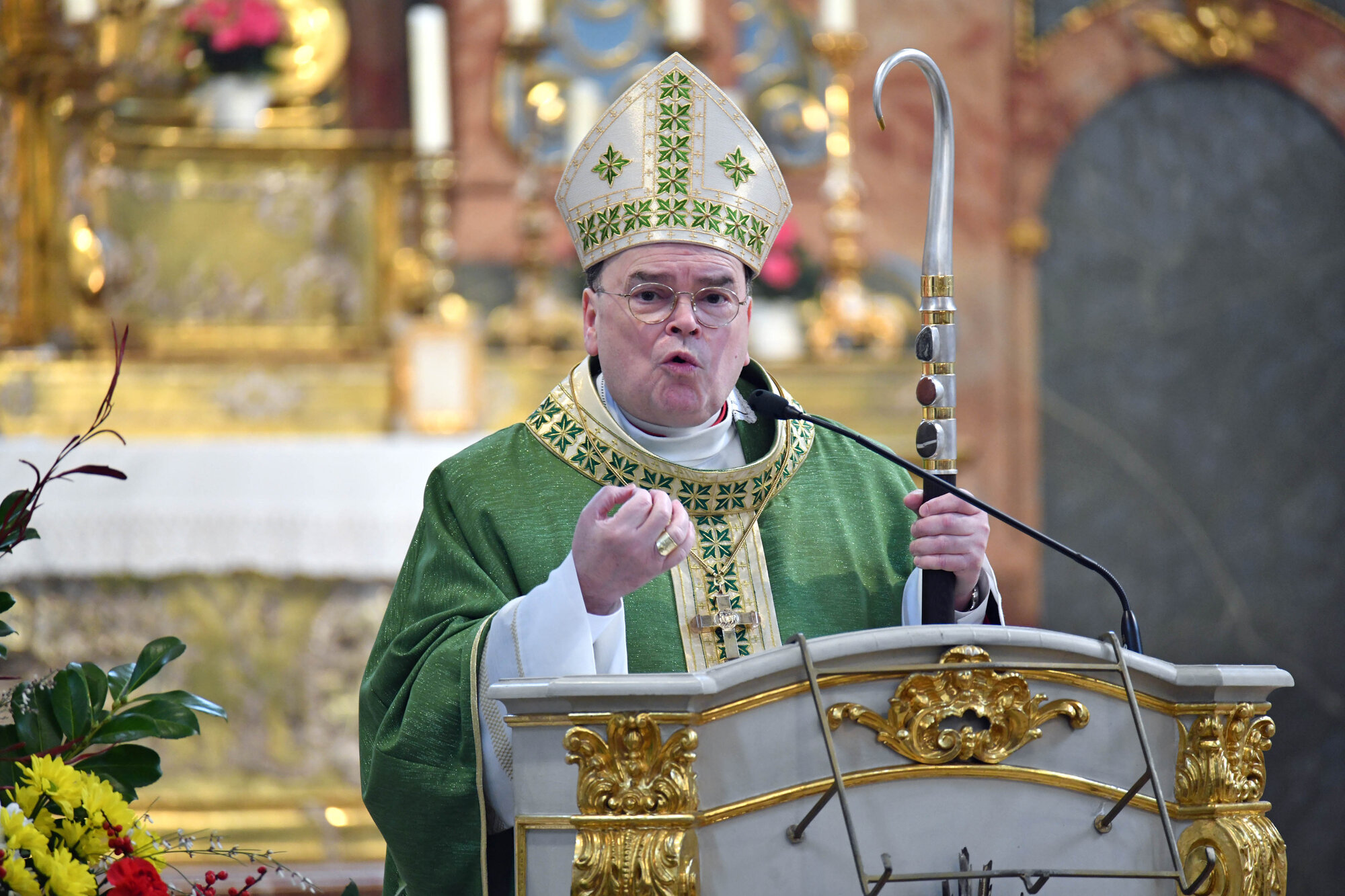10_Festgottesdienst zum Abschluss der Sanierung der Basilika St. Peter in Dillingen (Foto Nicolas Schnall pba)