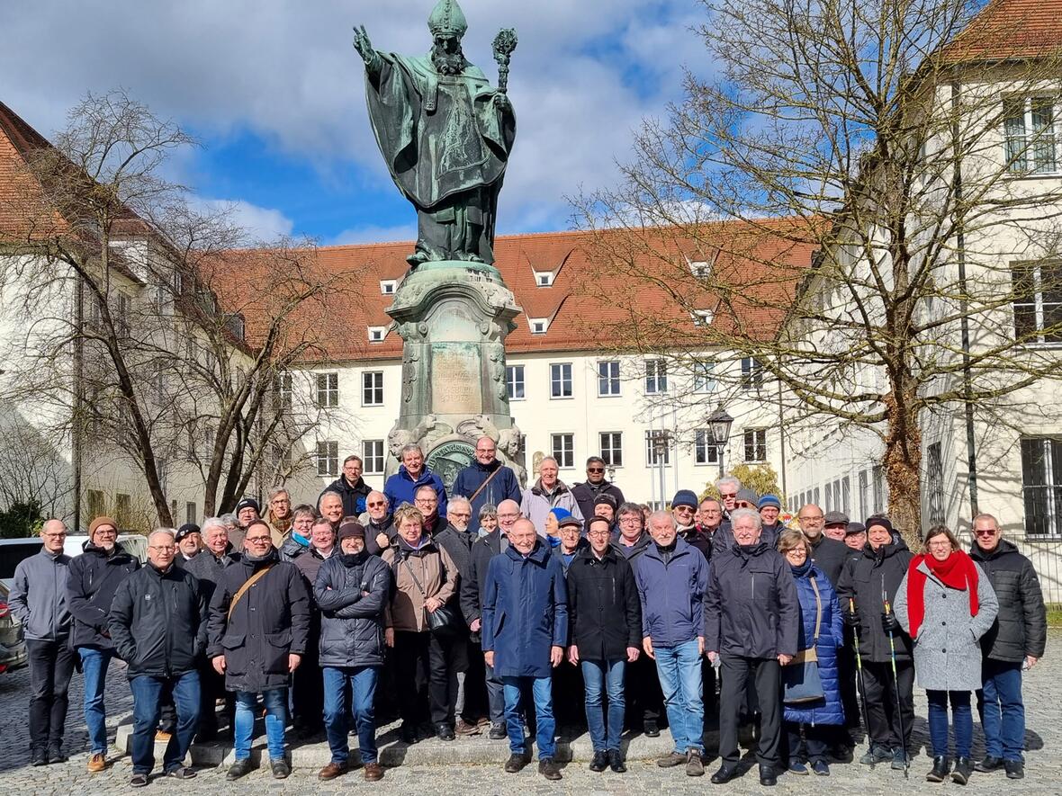 Zahlreiche Teilnehmerinnen und Teilnehmer kamen beim Diakonentag in Dillingen zusammen.