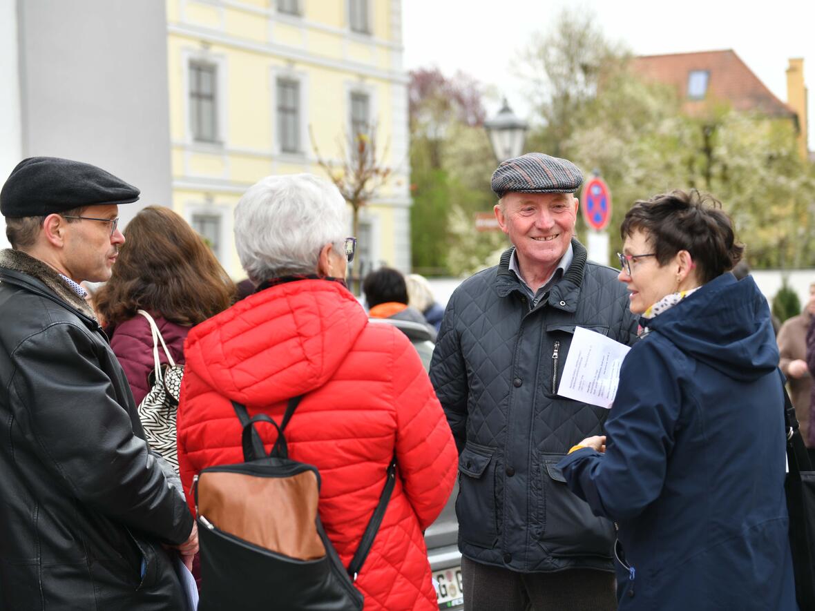 Den ganzen Tag über hatten die Mesnerinnen und Mesner Gelegenheit zu Austausch und Gespräch (Foto: Maria Rösch / pba) 
