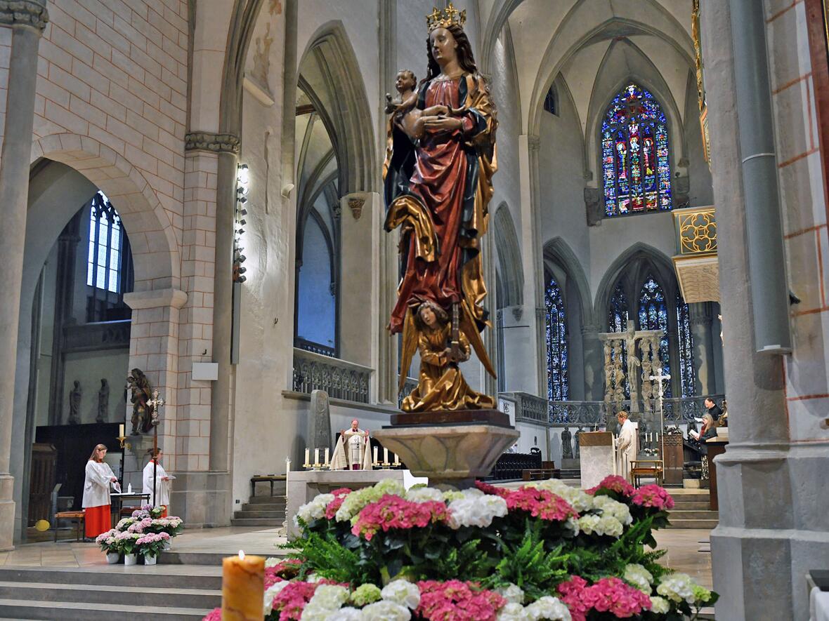 Maiandacht am Hochfest der Patrona Bavariae im Augsburger Dom (Fotos: Leander Stork / pba)