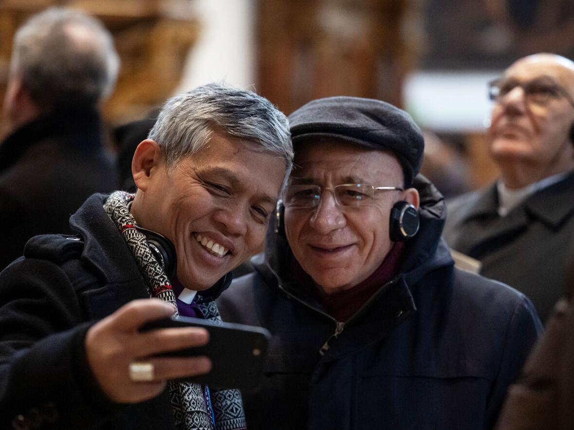 Fröhliches Miteinander beim 40. Internationalen Bischofstreffen der Fokolar-Bewegung.