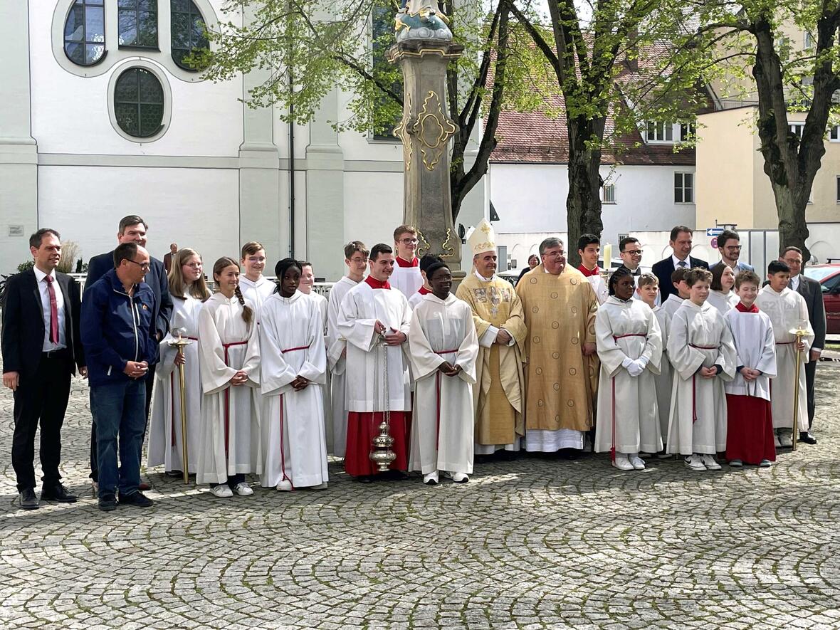 Apostolischer Nuntius zu Gast in Dillingen