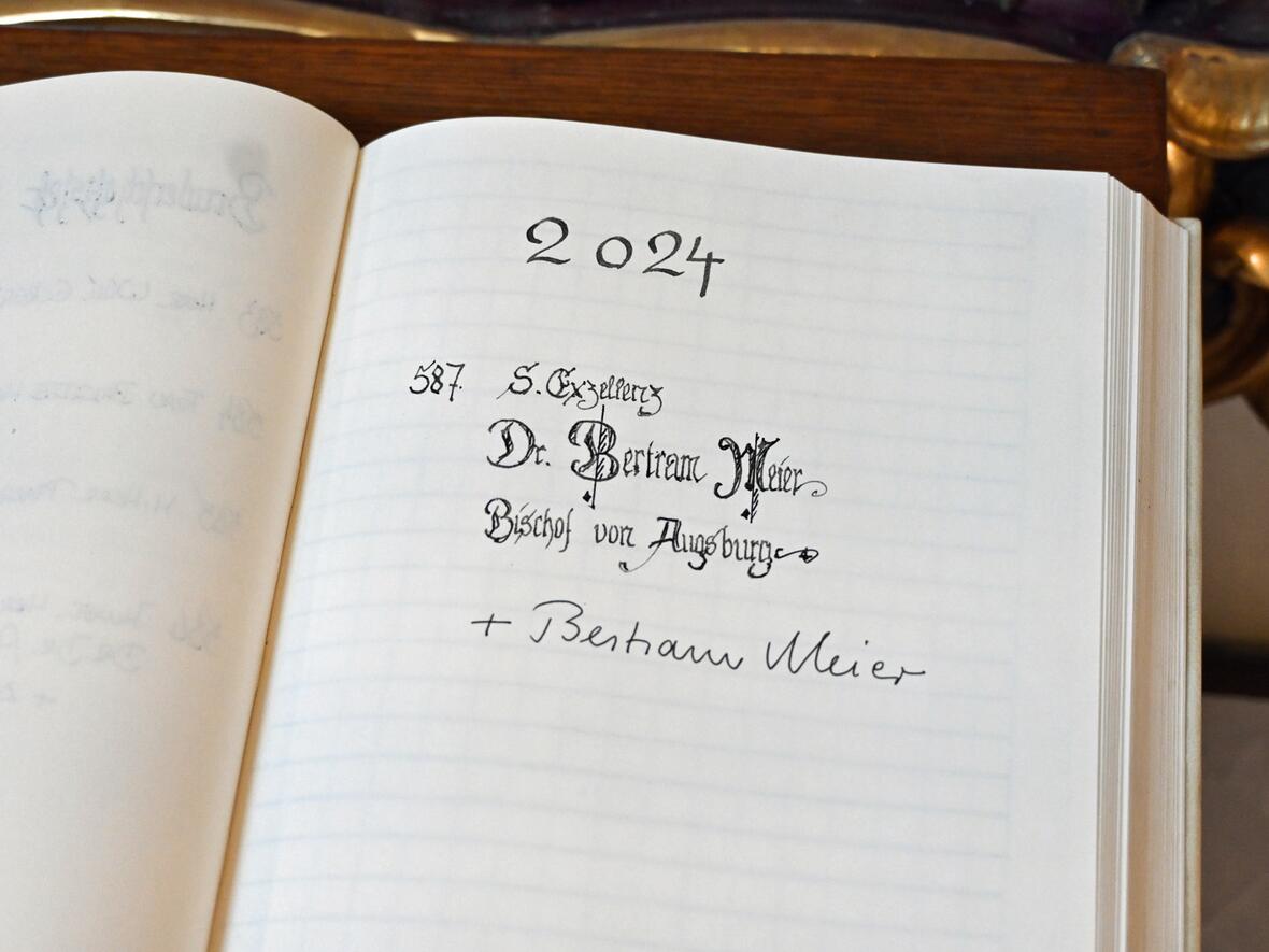 Bischof Bertram in die Wiesbruderschaft aufgenommen 