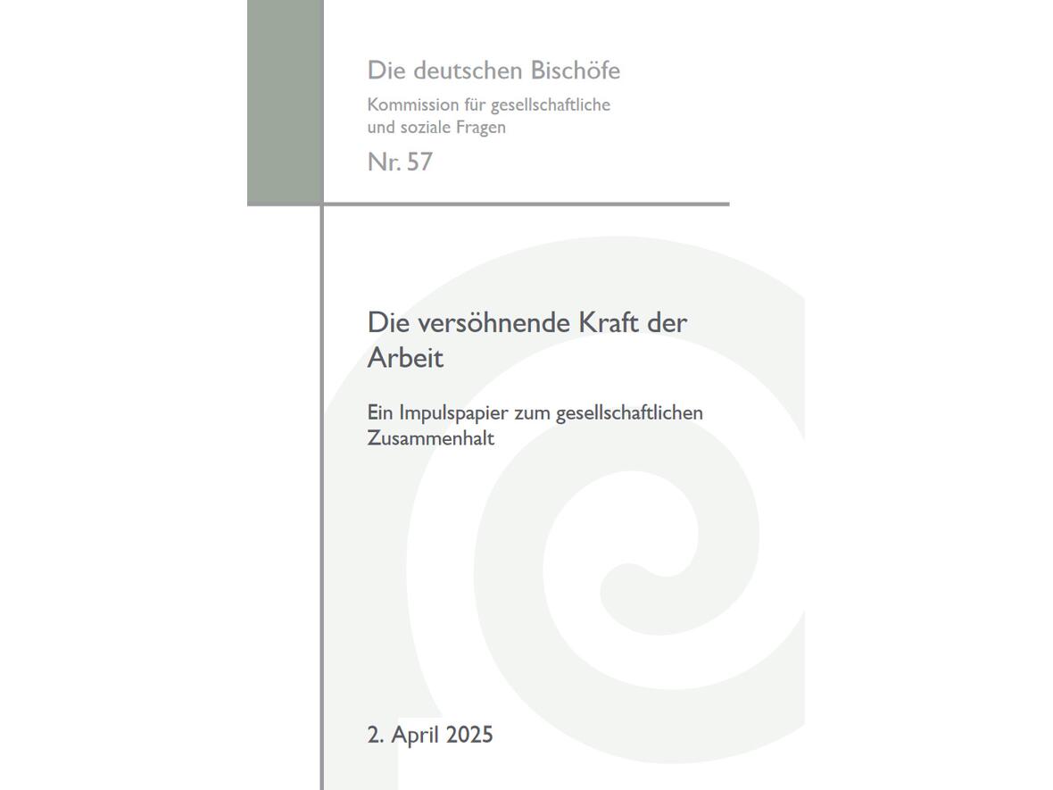 DBK-Publikation "Die versöhnende Kraft der Arbeit"