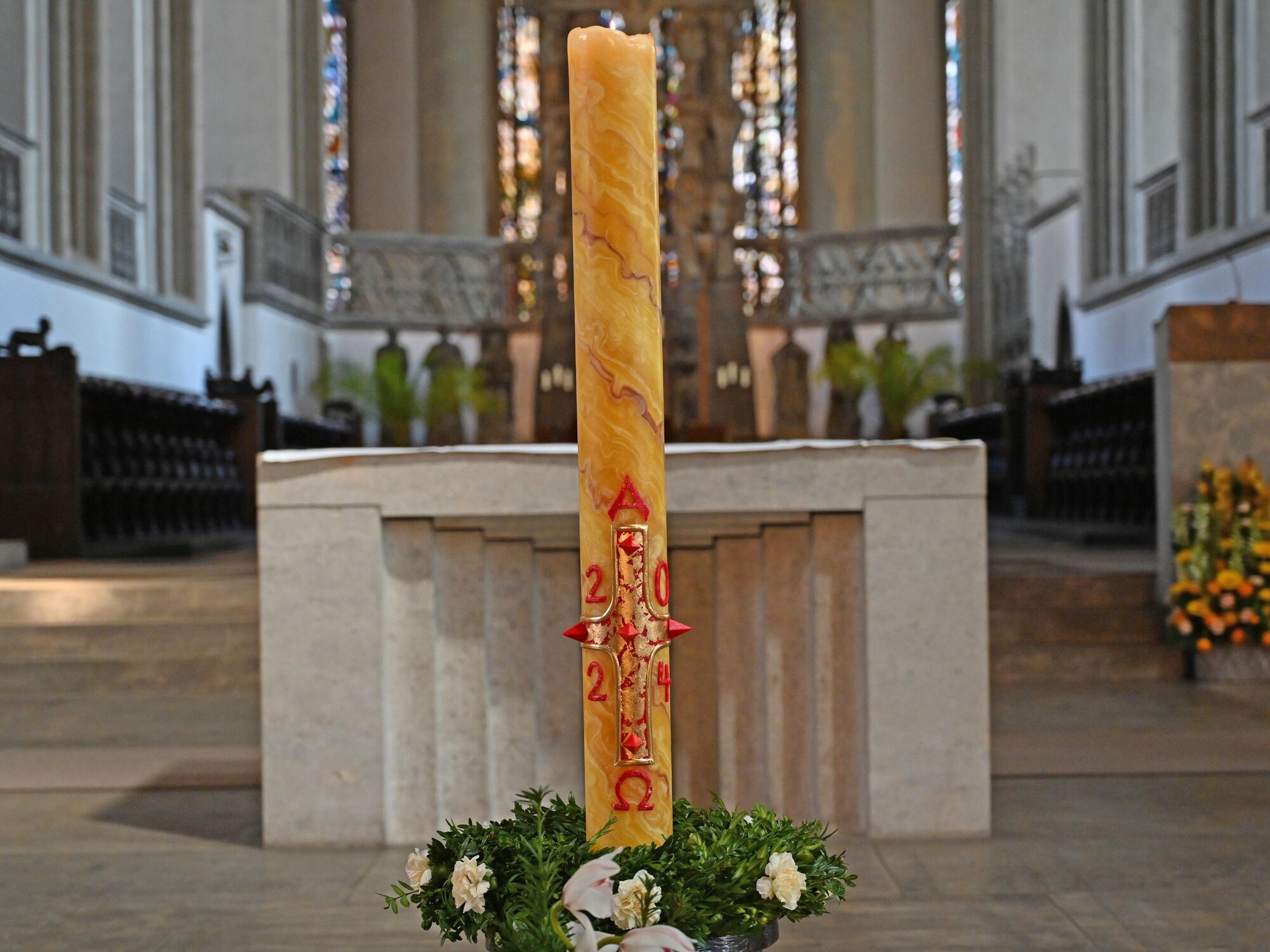 Osterkerze Dom