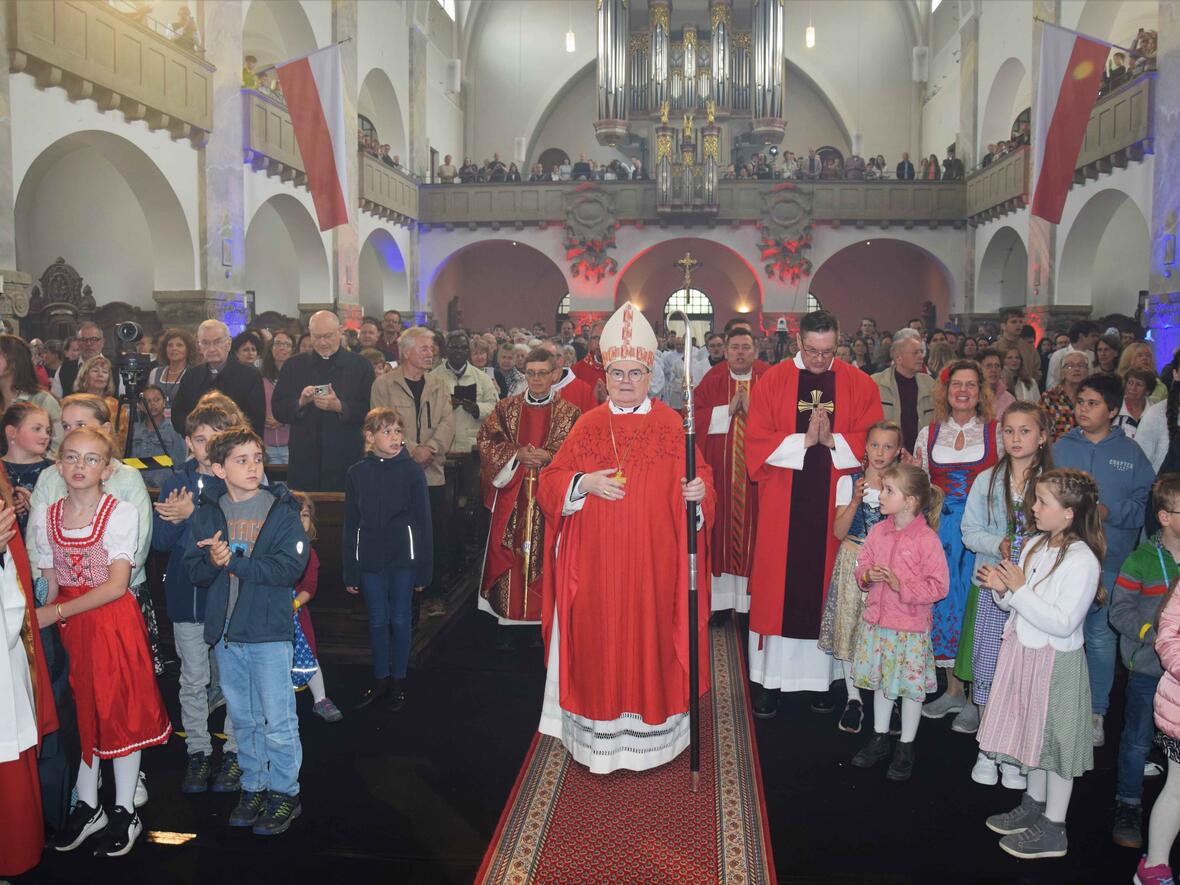 Viele junge Gläubige ließen sich am Pfingstwochenden vom Heiligen Geist anstecken. 