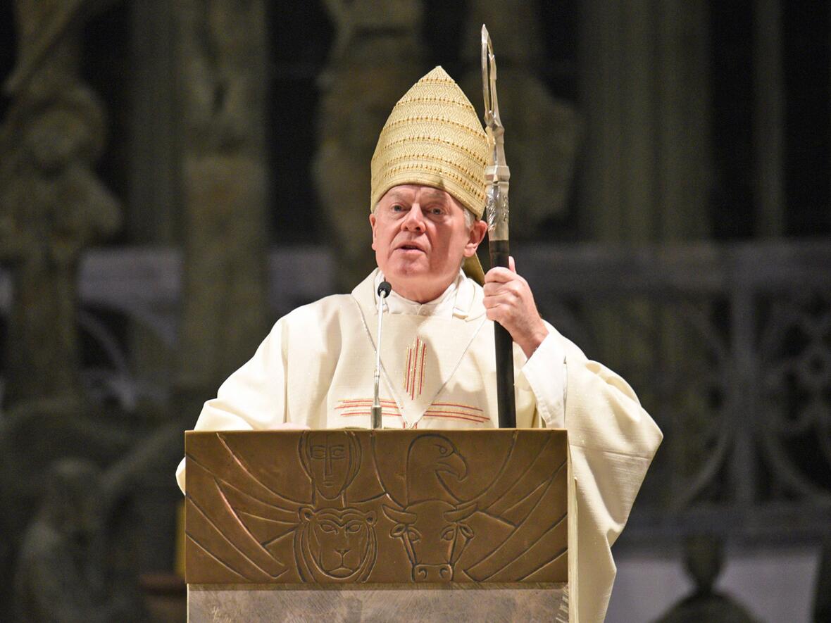 Weihbischof Losinger bei der Predigt am Festtag